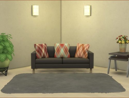 Plaid Print Cushions by oumamea at Mod The Sims
