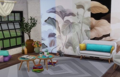 Plants Wallpapers at Annett’s Sims 4 Welt