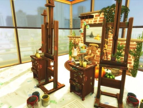 Plumbob Pictures Museum Remodeled by simbunnyRT