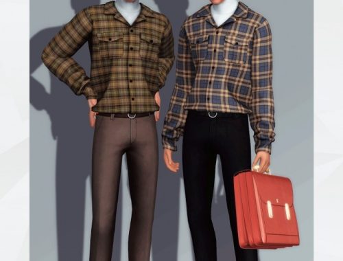 Pocket Shirt with Turtleneck at Gorilla