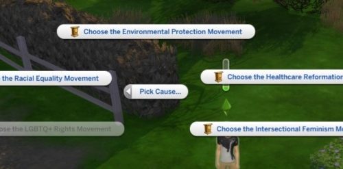 Political Causes Have Realistic Names by yourlocalstarbucksaddict at Mod The Sims