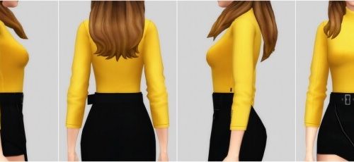 Polo neck t-shirt at Casteru