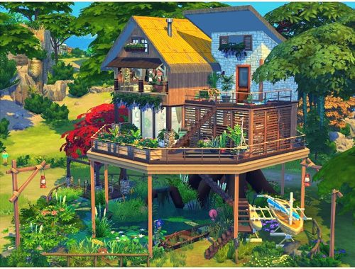 Pond Tree House