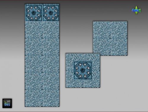 Pool tiles for walls and floors by Mabra at Arte Della Vita