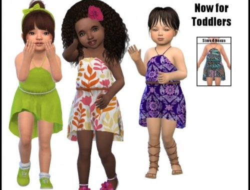 Portia dress by SamanthaGump at Sims 4 Nexus