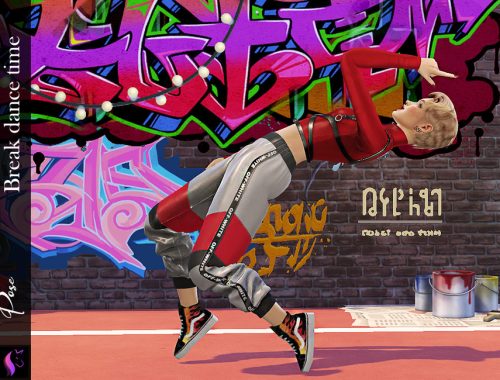 Pose- Break dance time