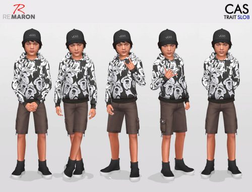 Pose for Kids - CAS Pose - Set 4