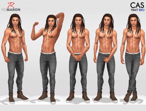 Pose for men - CAS Pose - Set 3