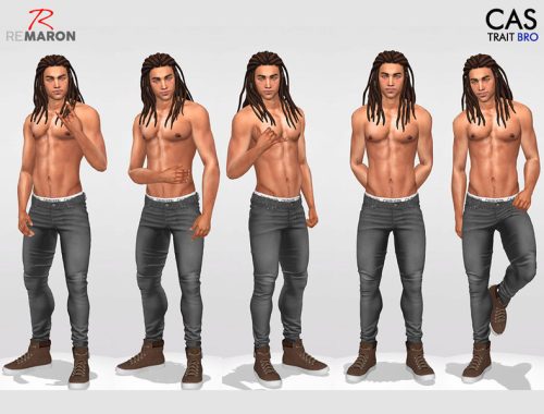 Pose for men - CAS Pose - Set 3