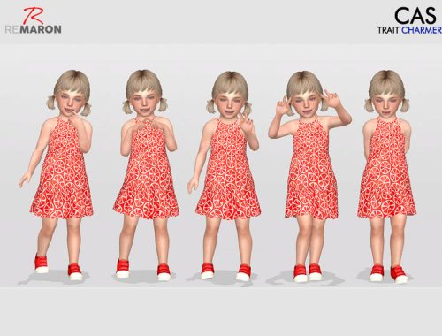 Pose for Toddler - Cas Pose - Set 1