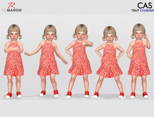 Pose for Toddler - Cas Pose - Set 1