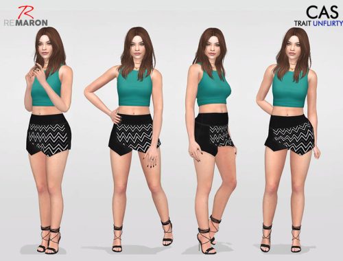 Pose for Women - CAS Pose - Set 04