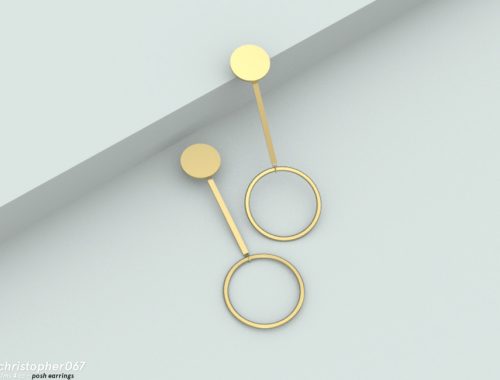 Posh Earrings / Christopher067