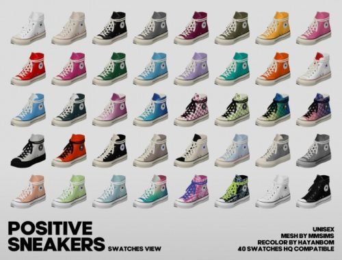 POSITIVE SNEAKERS at Hayanbom