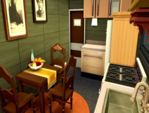 Post-apo eco container house