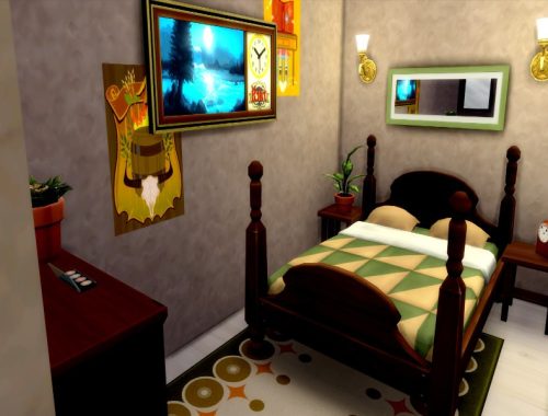 Post-apo eco container house