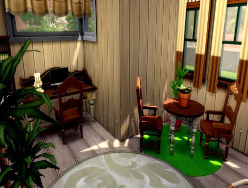 Post-apo eco container house