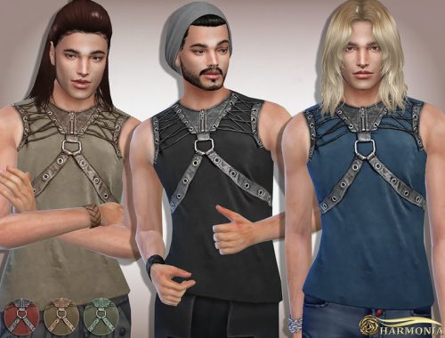 Post-Apocalyptic Leatherette Panel Top