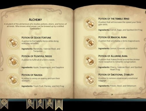 Potion Rework by kutto at Mod The Sims
