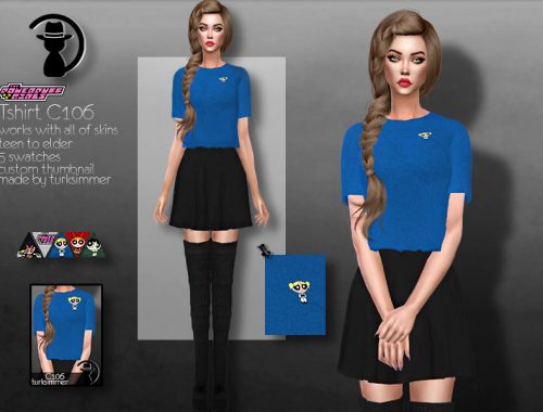 Powerpuff Girls T-shirt C106