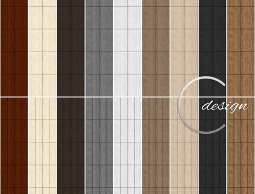 Praline Wood Walls at Cross Design