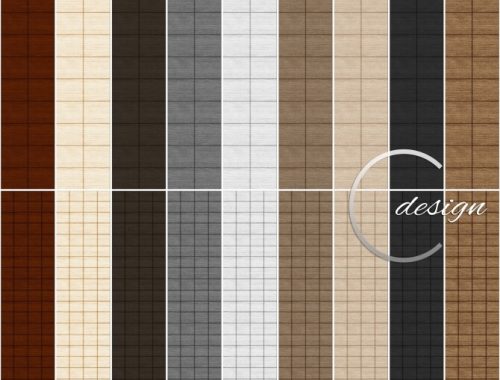 Praline Wood Walls at Cross Design
