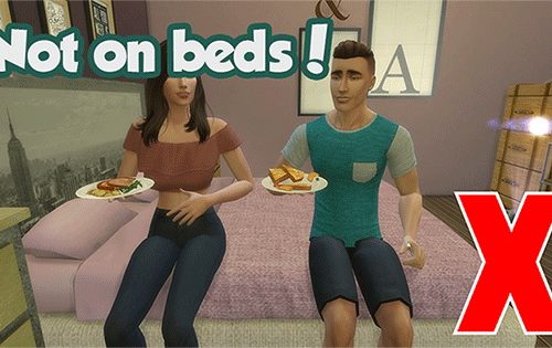 Prefer to eat at tables by mental-hygiene at Mod The Sims