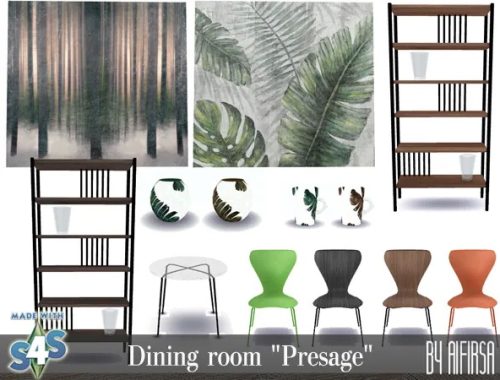 Presage dining room at Aifirsa