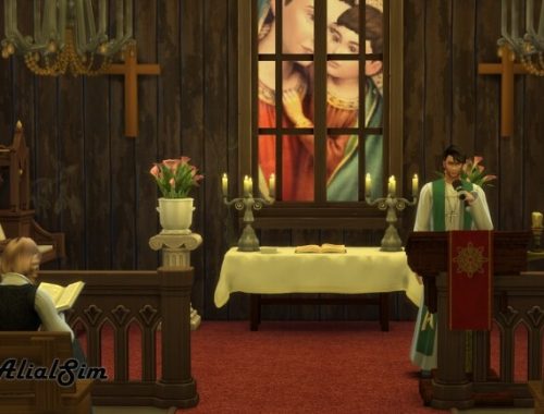 Priest dress at Alial Sim