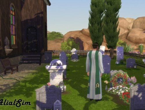 Priest dress at Alial Sim