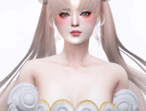 PRINCESS SERENITY HAIR at Nilyn Sims 4