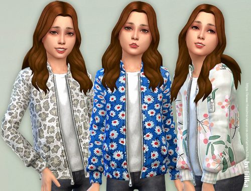 Printed Jacket for Girls