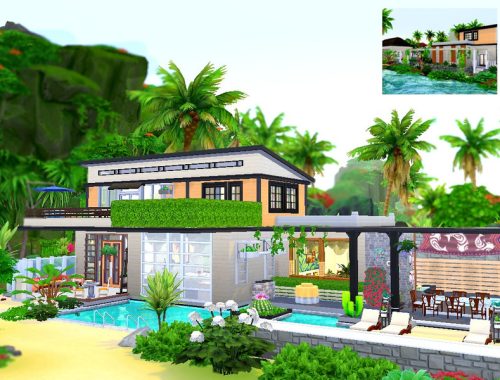 Private Beach House.