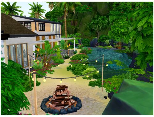Private Beach House.