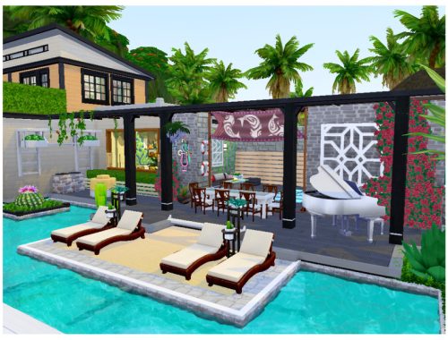 Private Beach House.