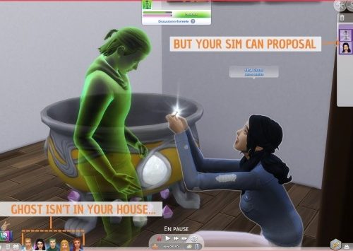 Proposal or Marry NPC Ghost by Nova JY at Mod The Sims