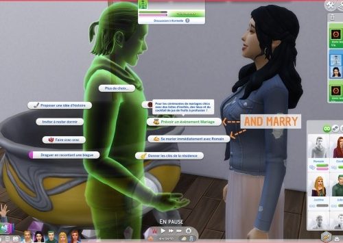 Proposal or Marry NPC Ghost by Nova JY at Mod The Sims