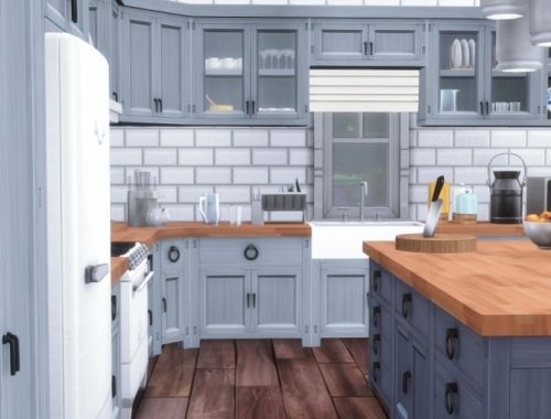 Province Kitchen – Selvadorian Inspired Country Kitchen at Simsational Designs