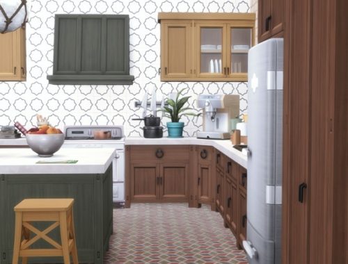 Province Kitchen – Selvadorian Inspired Country Kitchen at Simsational Designs