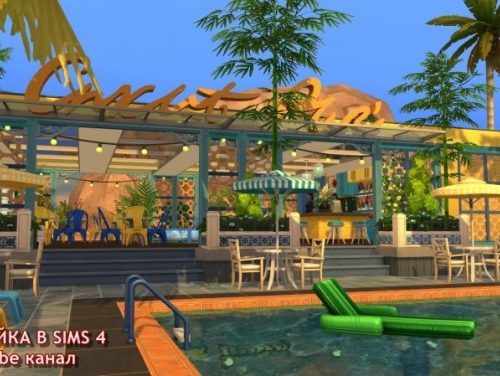 Public pool at Sims by Mulena