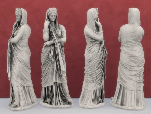 Pudicitia Mattei statue by TheJim07 at Mod The Sims