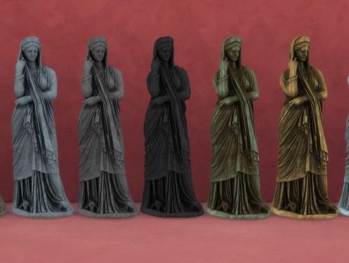 Pudicitia Mattei statue by TheJim07 at Mod The Sims