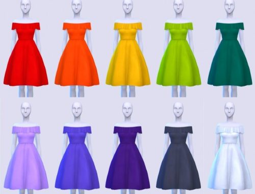 Puff and Frill Dress at Pickypikachu