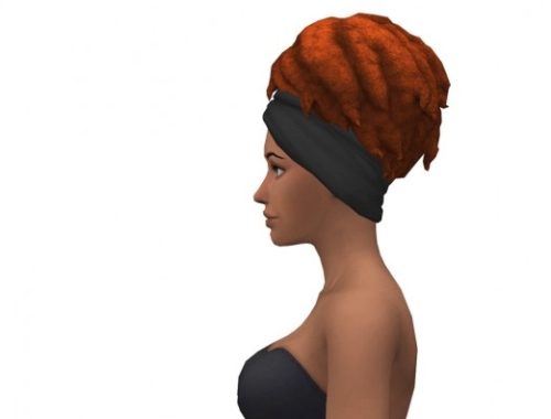 Puffed Up BG Compatible Hair at leeleesims1