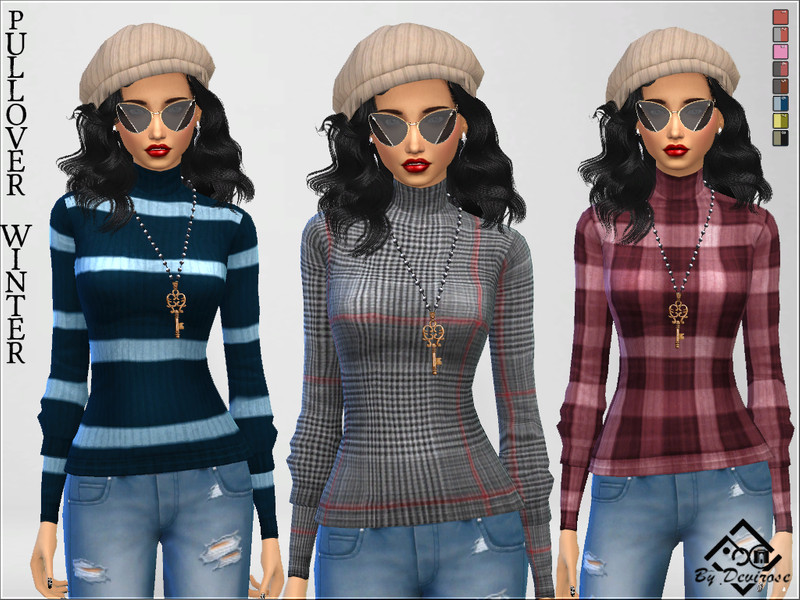 Pullover Winter - The Sims 4 Catalog