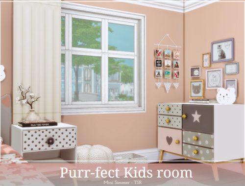 Purrfect Kids room