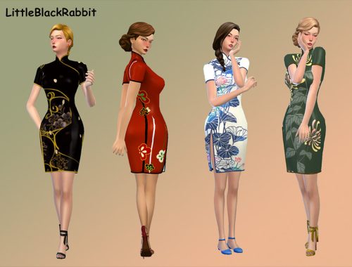 Qipao/Cheongsam by littleBlackRabbit