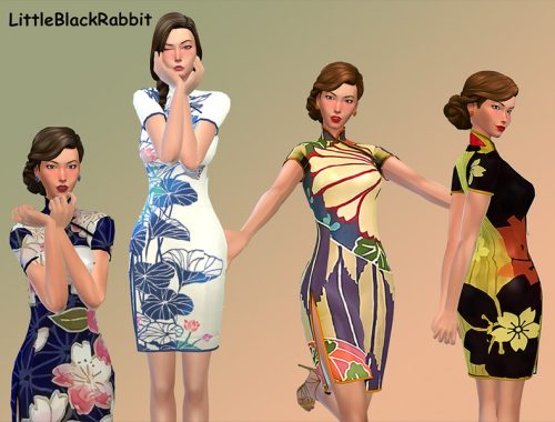 Qipao/Cheongsam by littleBlackRabbit