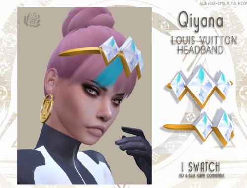 Qiyana Pretigius Edition Clothes, Shoes & Acc at BlueRose-Sims