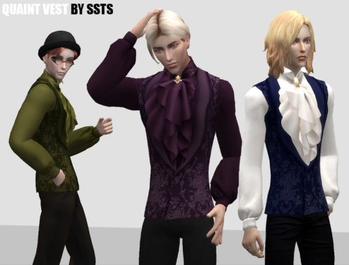 QUAINT VEST by SSTS